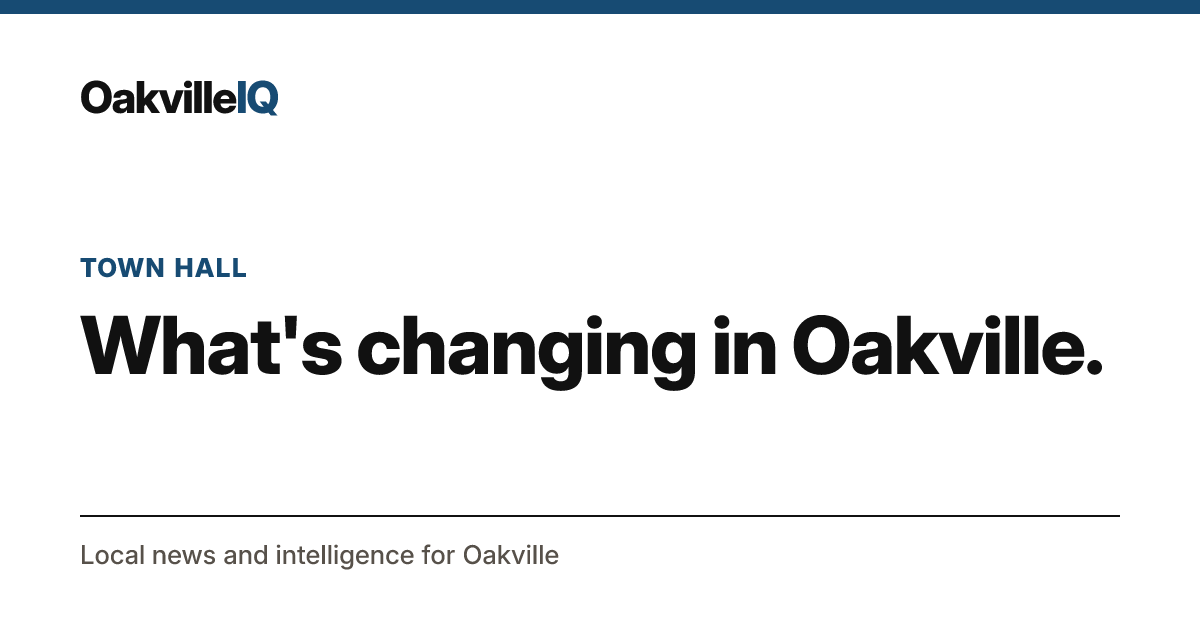 How to vote in Oakville's 2026 election: polls and proxy